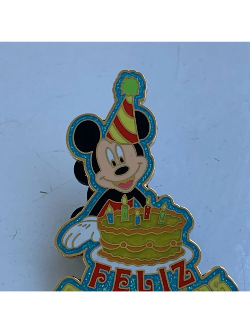Disney Mickey Mouse - Feliz Cumpleanos (Happy Birthday) Collectible Pin From 200